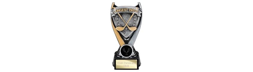 WOLVERINE LONGEST DRIVE GOLF AWARD - 3 SIZES - 16CM TO 20CM WOLVERINE LONGEST DRIVE GOLF AWARD - 3 SIZES - 16CM TO 20CM